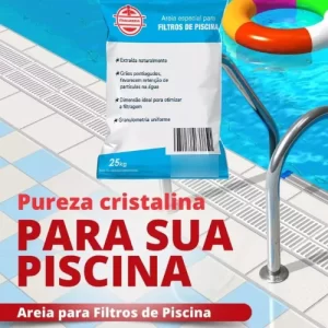Areia Piscina Para Filtros Em Geral 25kg