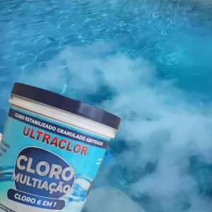 Cloro Multiação 6 Em 1 Granulado Para Piscina 10kg Ultraclor