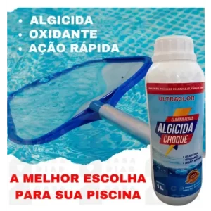 Algicida Choque Liquido Oxidante Para Piscinas 1l Ultraclor